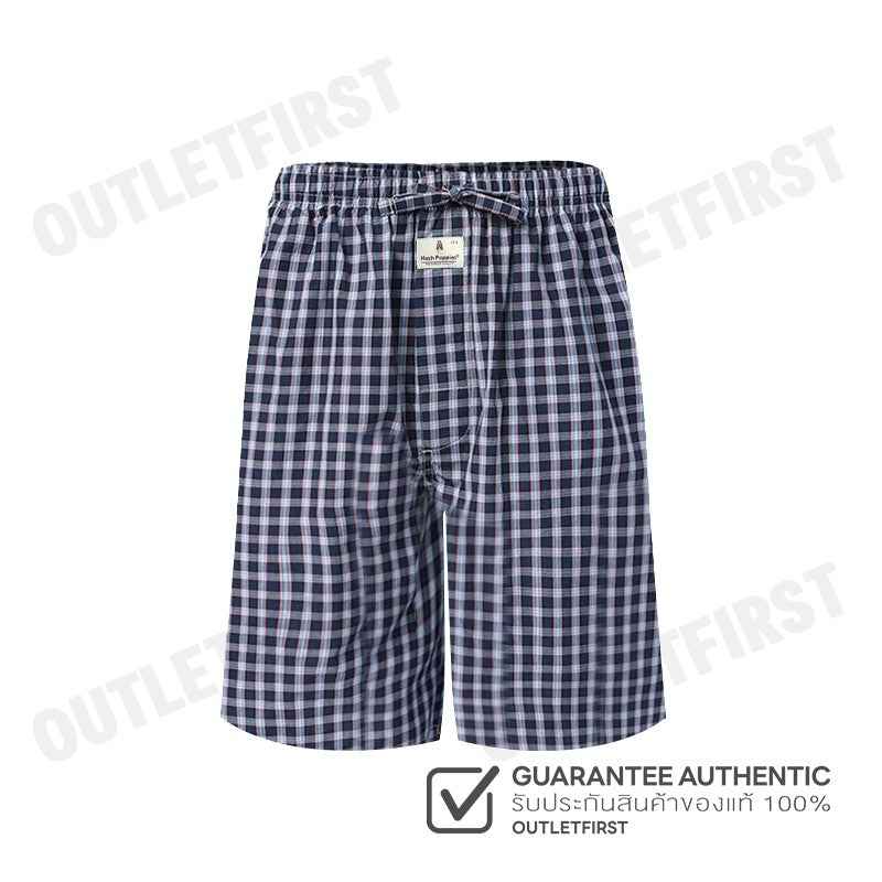 HUSH PUPPIES รุ่น MEN'S SHORTS SLEEPWEAR CODE: HU H3W3033 (NAVY) กางเกงขาสั้นผู้ชาย กางเกงบ๊อกเซอร์ กางเกงฮัชพัพพีส์