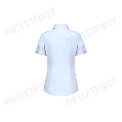 G2000 รุ่น WOMEN'S FORMAL SHIRT IN SLIM FIT CODE: 5122173370 เสื้อเชิ้ตแขนสั้นผู้หญิง เสื้อเชิ้ตคอปก เสื้อเชิ้ตจีที