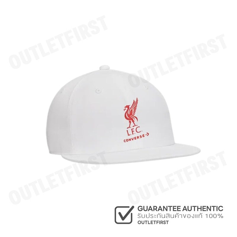 L.F.C X CONVERSE รุ่น CROSS 6 PANEL CAP CODE: 10026276 A02 หมวกแก็ป หมวกลิเวอร์พูล หมวกเบสบอล