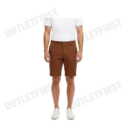 ARROW รุ่น: MEN'S SHORT PANTS COMFORT FIT CODE: MHCC7V1W3CRCO กางเกงขาสั้น กางเกงผู้ชาย สีน้ำตาล