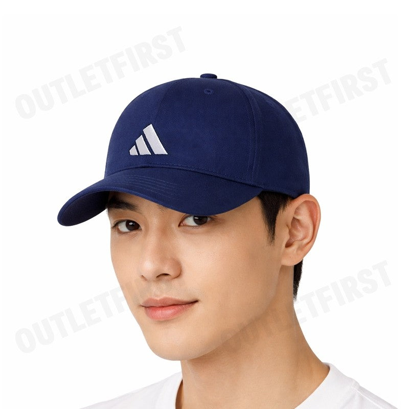 ADIDAS รุ่น NEW LOGO BASEBALL CAP CODE: JP0393 หมวกแก็ป หมวกเบสบอล หมวกสีกรม