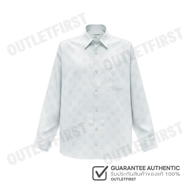 GUY LAROCHE รุ่น MAN'S LONG SLEEVES SHIRT CODE: BAB9207W3WH เสื้อเชิ้ต เสื้อแขนยาว เสื้อเชิ้ตผู้ชาย