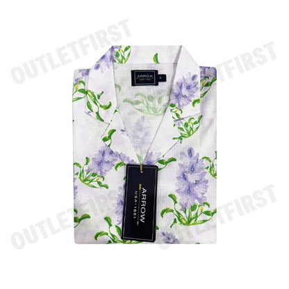 ARROW รุ่น WOMEN'S NATURAL FABRIC SHIRT CODE: WACC587S5CSVI เสื้อเชิ้ต เสื้อแขนสั้น เสื้อผู้หญิง