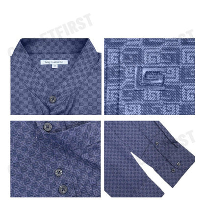 GUY LAROCHE รุ่น MAN'S LOGO LONG SLEEVES SHIRT CODE: BAB9209S3VI เสื้อเชิ้ต เสื้อแขนยาว เสื้อผู้ชาย