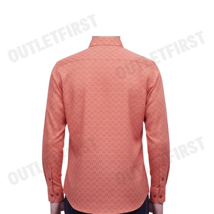GUY LAROCHE รุ่น MAN'S LOGO LONG SLEEVES SHIRT CODE: BAB9208S3OR เสื้อเชิ้ต เสื้อแขนยาว เสื้อผู้ชาย