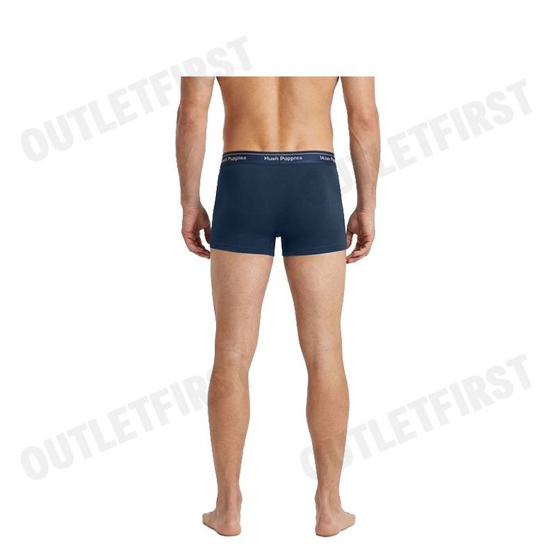 HUSH PUPPIES รุ่น MEN'S MICRO MODAL SIRO BOXER BRIEFS CODE: HU H3FSR08 (NAVY) กางเกงชั้นใน กางเกงฮัชพัพพีส์ ผู้ชาย