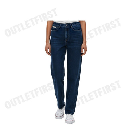 CALVIN KLEIN JEANS  WOMEN'S 90S LOOSE JEANS COLOR DARK BLUE DENIM CODE: J223996 1A4
