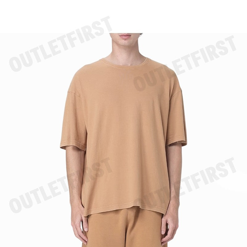 CHAMPION CREWNECK T-SHIRT COLOR SAND CODE: 220512 MS034