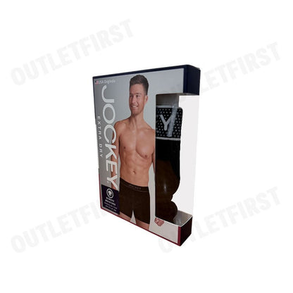 JOCKEY รุ่น UNDERWEAR EXTRA DRY BOXER TRUNK CODE: KU 1907 (BLACK) กางเกงชั้นในผู้ชาย กางเกงในบ็อกเซอร์ กางเกงจ็อคกี้