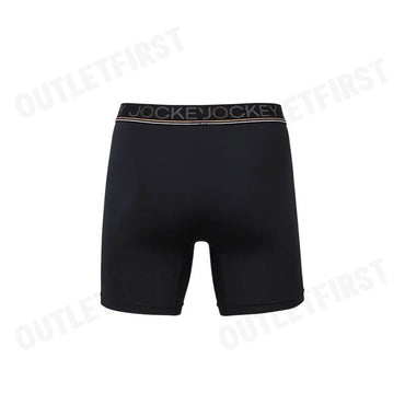 JOCKEY MEN'S COOLING JADE BOXER TRUNK COLOR BLACK CODE: KU 1979 (BLACK)