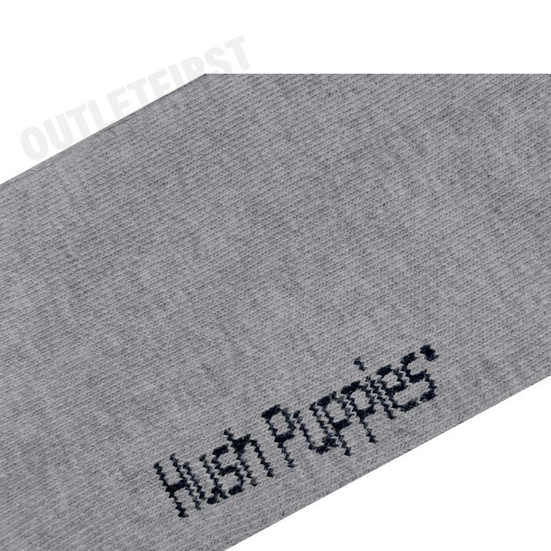 HUSH PUPPIES รุ่น MEN'S INNERWEAR SOCKS 1 PAIRS CODE: HU HXC001 (GREY) ถุงเท้า ถุงเท้าข้อยาว ถุงเท้าสีเทา
